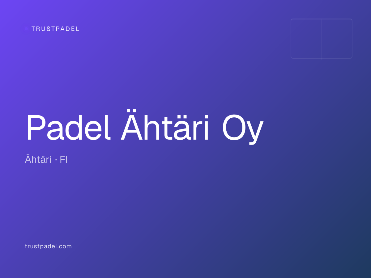 Padel Ähtäri Oy padel club