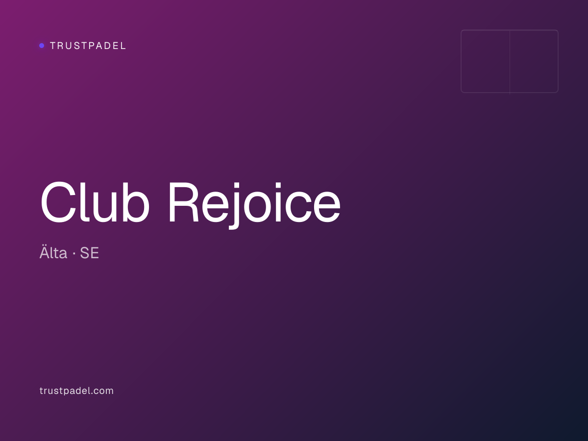 Club Rejoice padel club