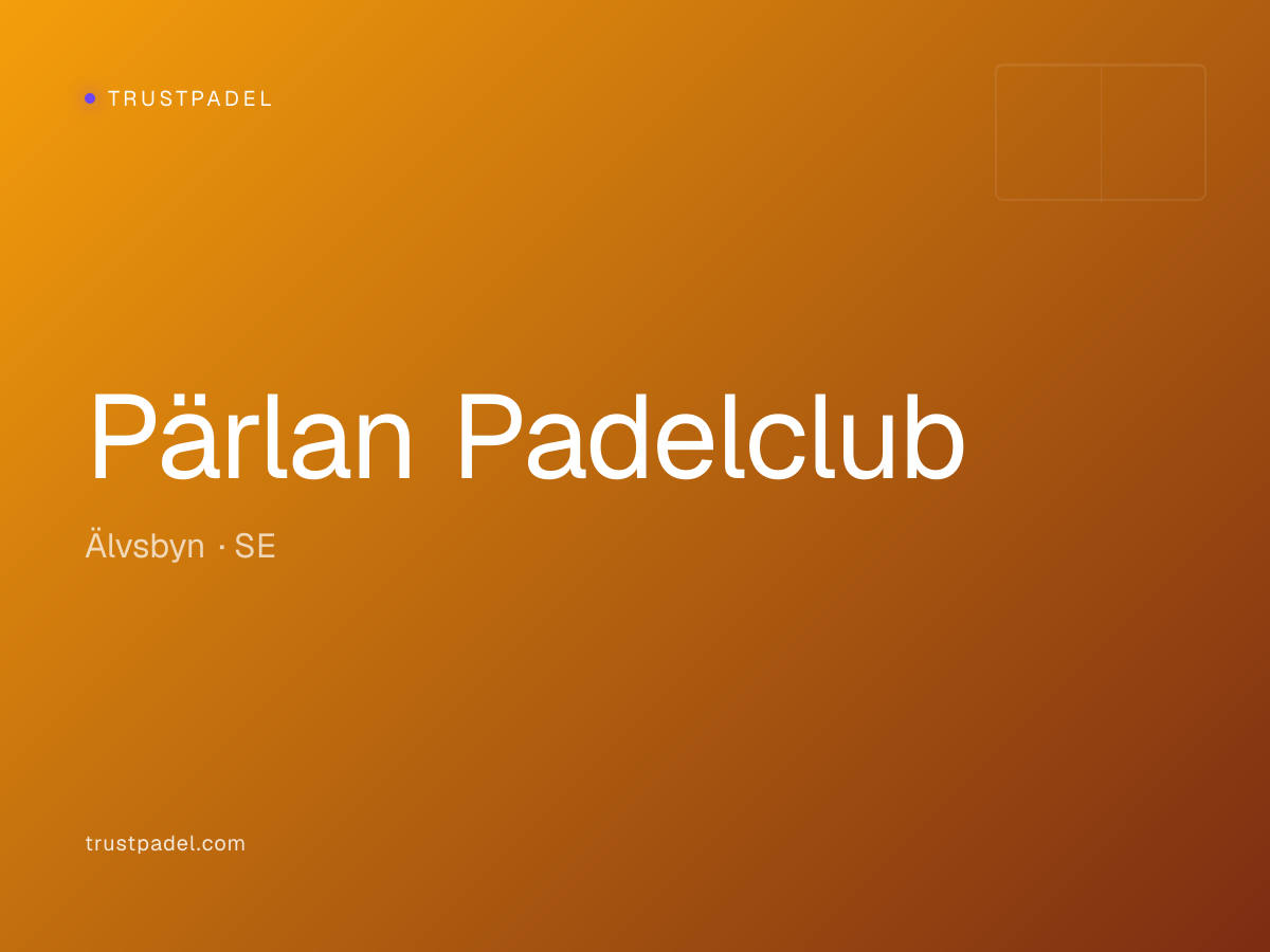 Pärlan Padelclub padel club