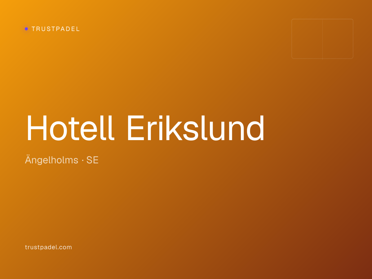 Hotell Erikslund padel club