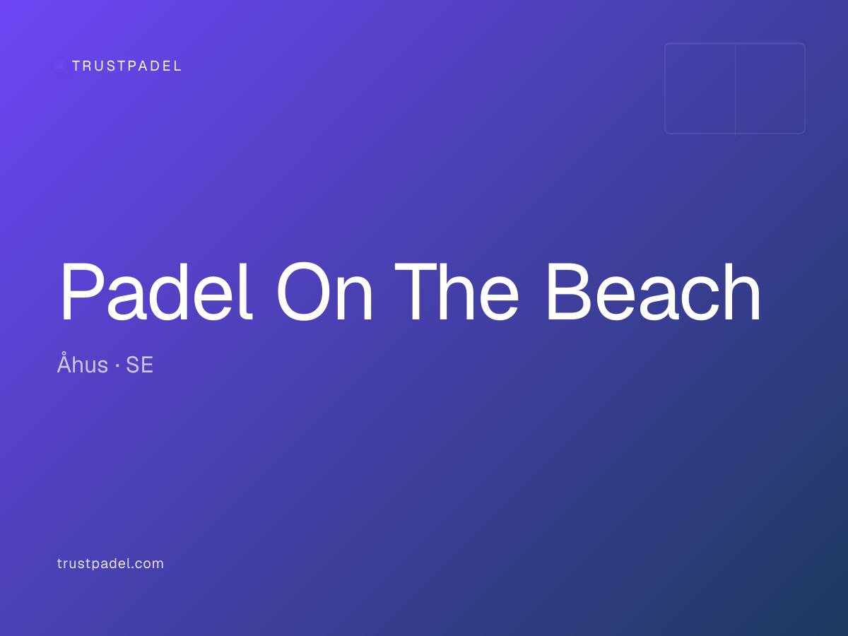 Padel On The Beach padel club