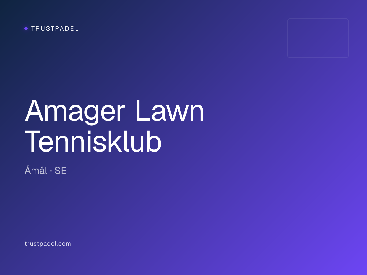 Amager Lawn Tennisklub padel club