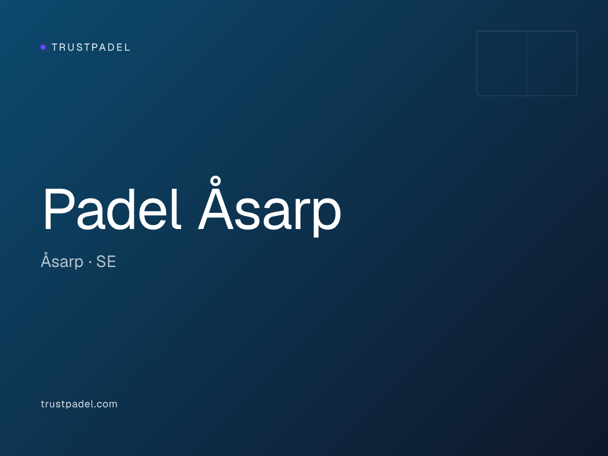 Padel Åsarp padel club