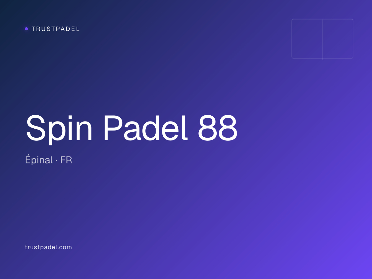 Spin Padel 88 padel club