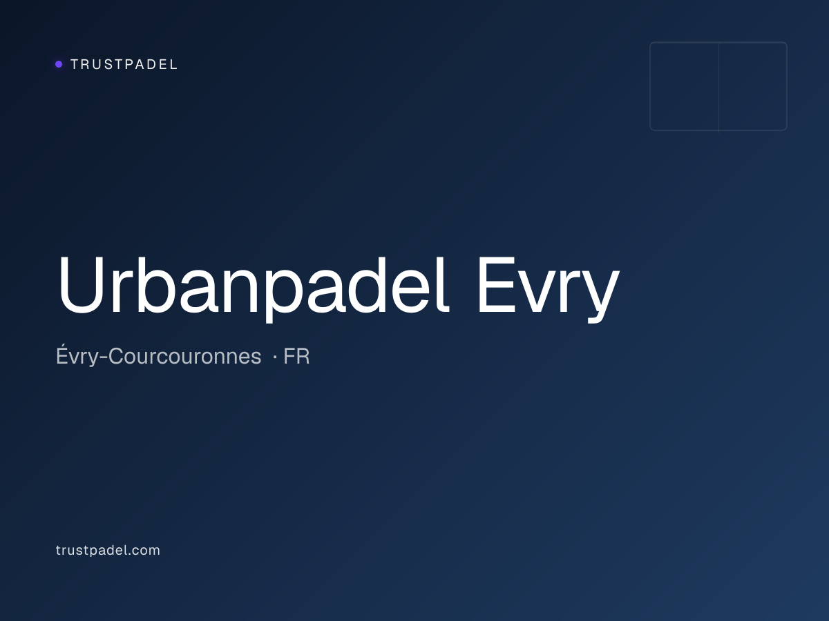 Urbanpadel Evry padel club