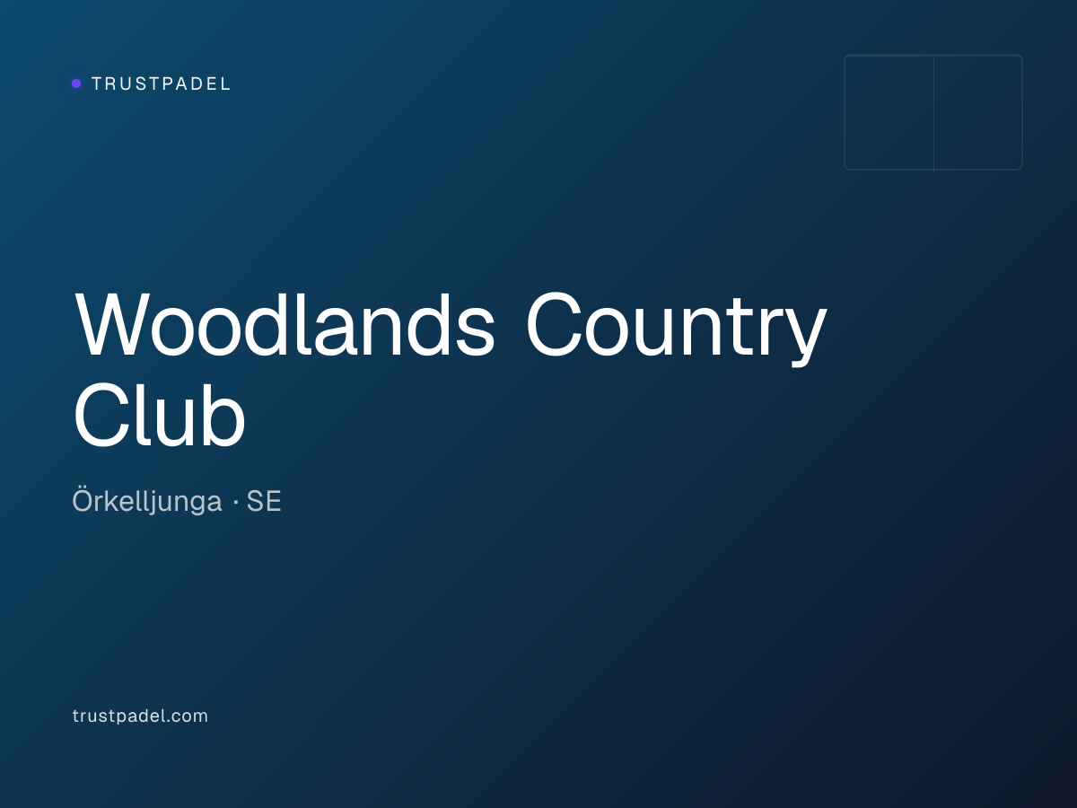 Woodlands Country Club padel club