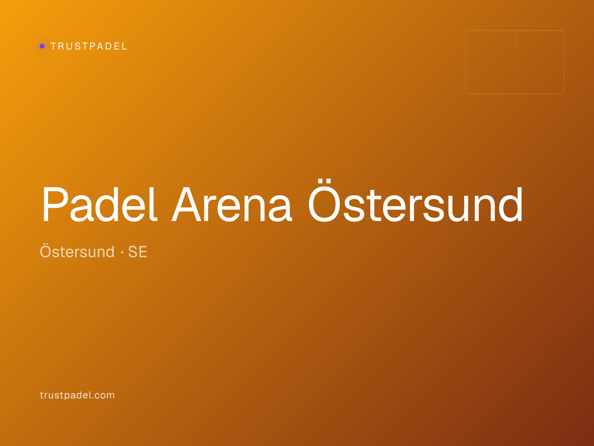 Padel Arena Östersund padel club