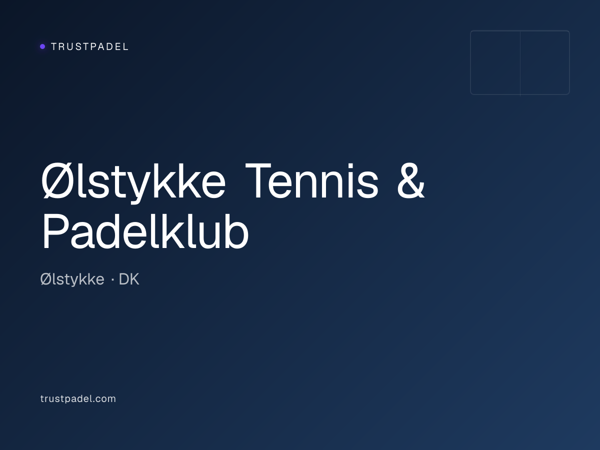 Ølstykke Tennis & Padelklub padel club