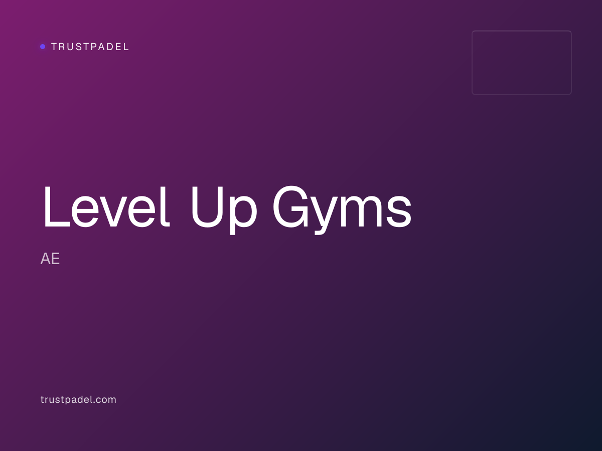 Level Up Gyms padel club