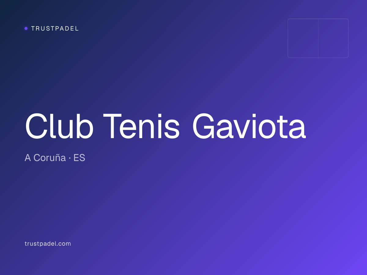 Club Tenis Gaviota padel club