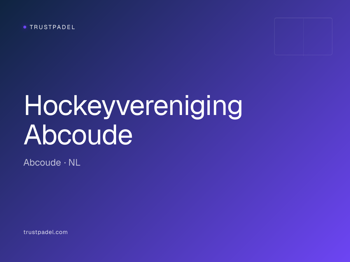 Hockeyvereniging Abcoude padel club