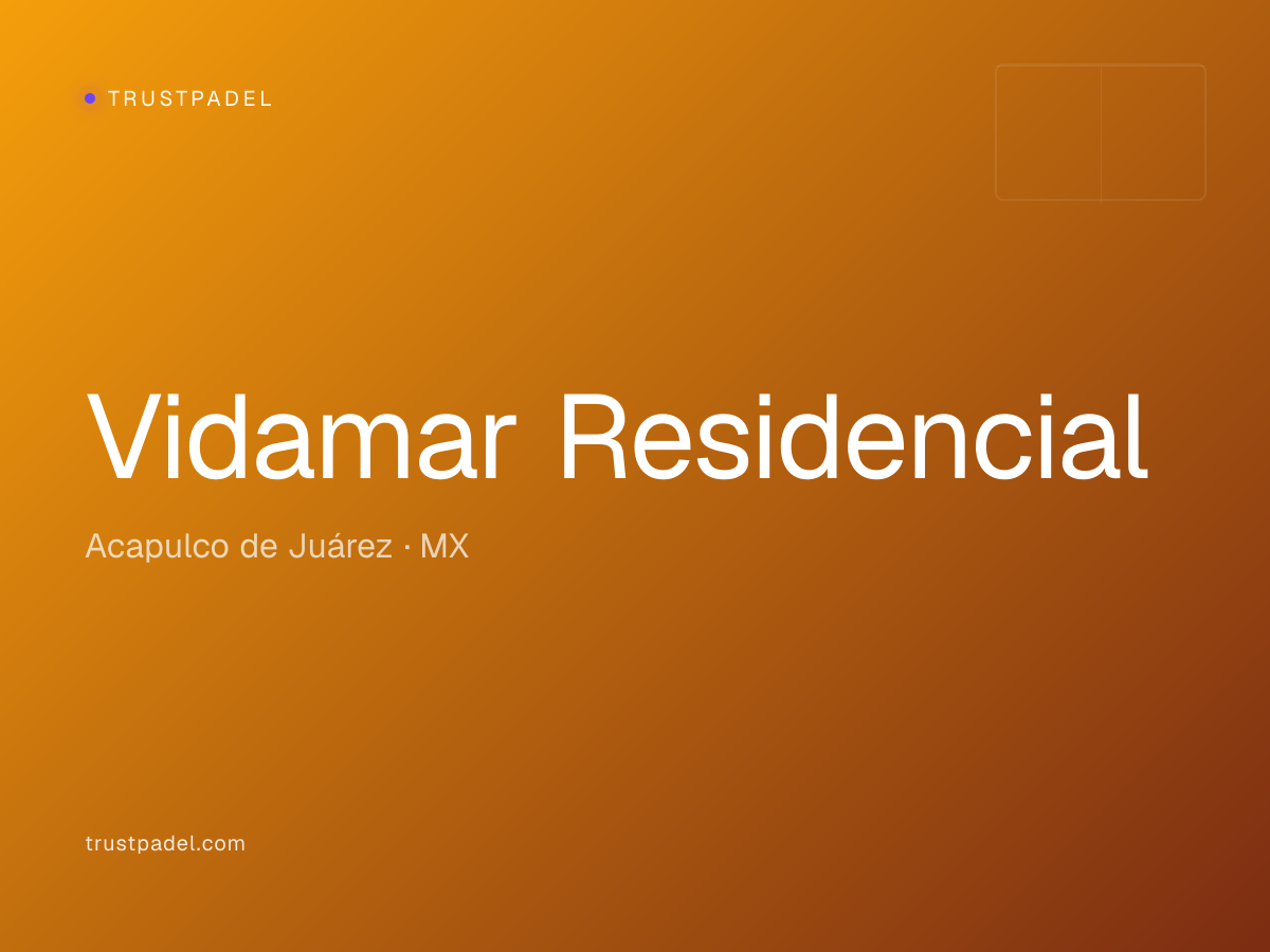 Vidamar Residencial padel club