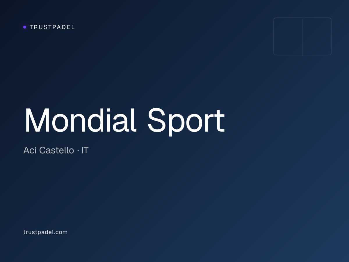 Mondial Sport padel club