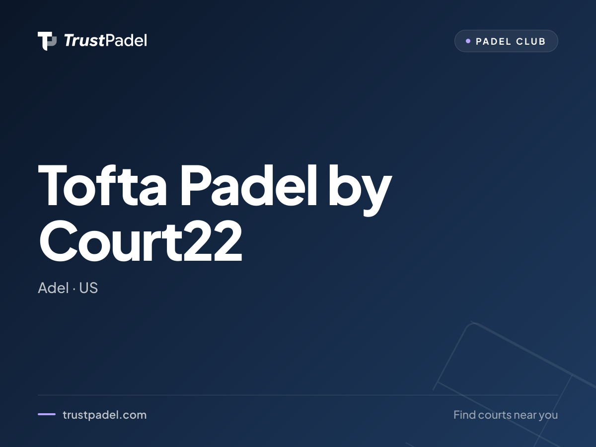 Tofta Padel by Court22 padel club