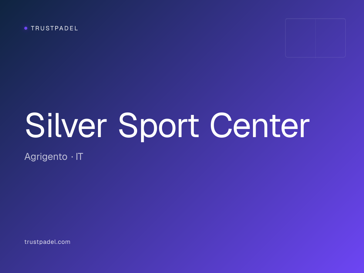 Silver Sport Center padel club