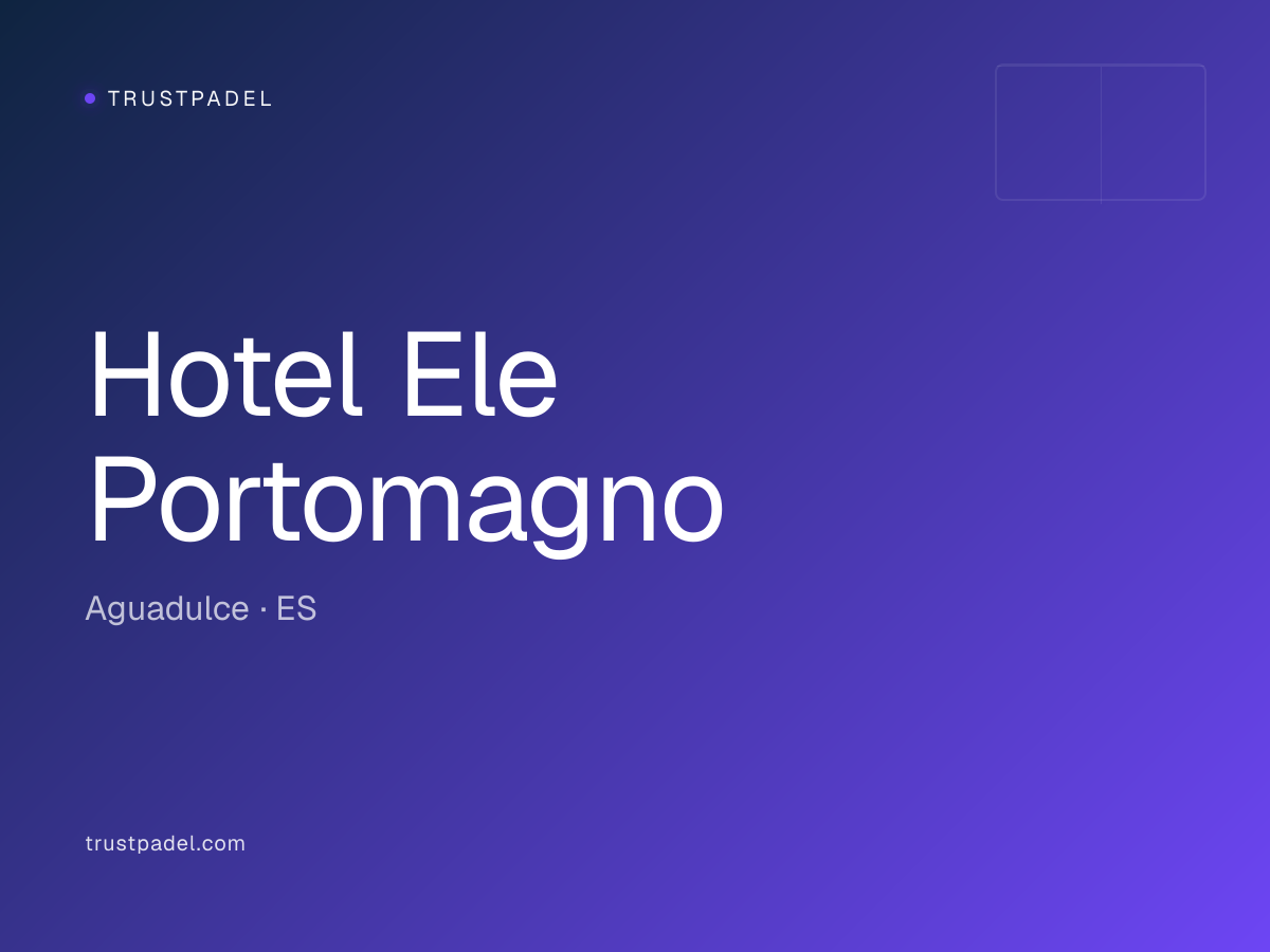 Hotel Ele Portomagno padel club