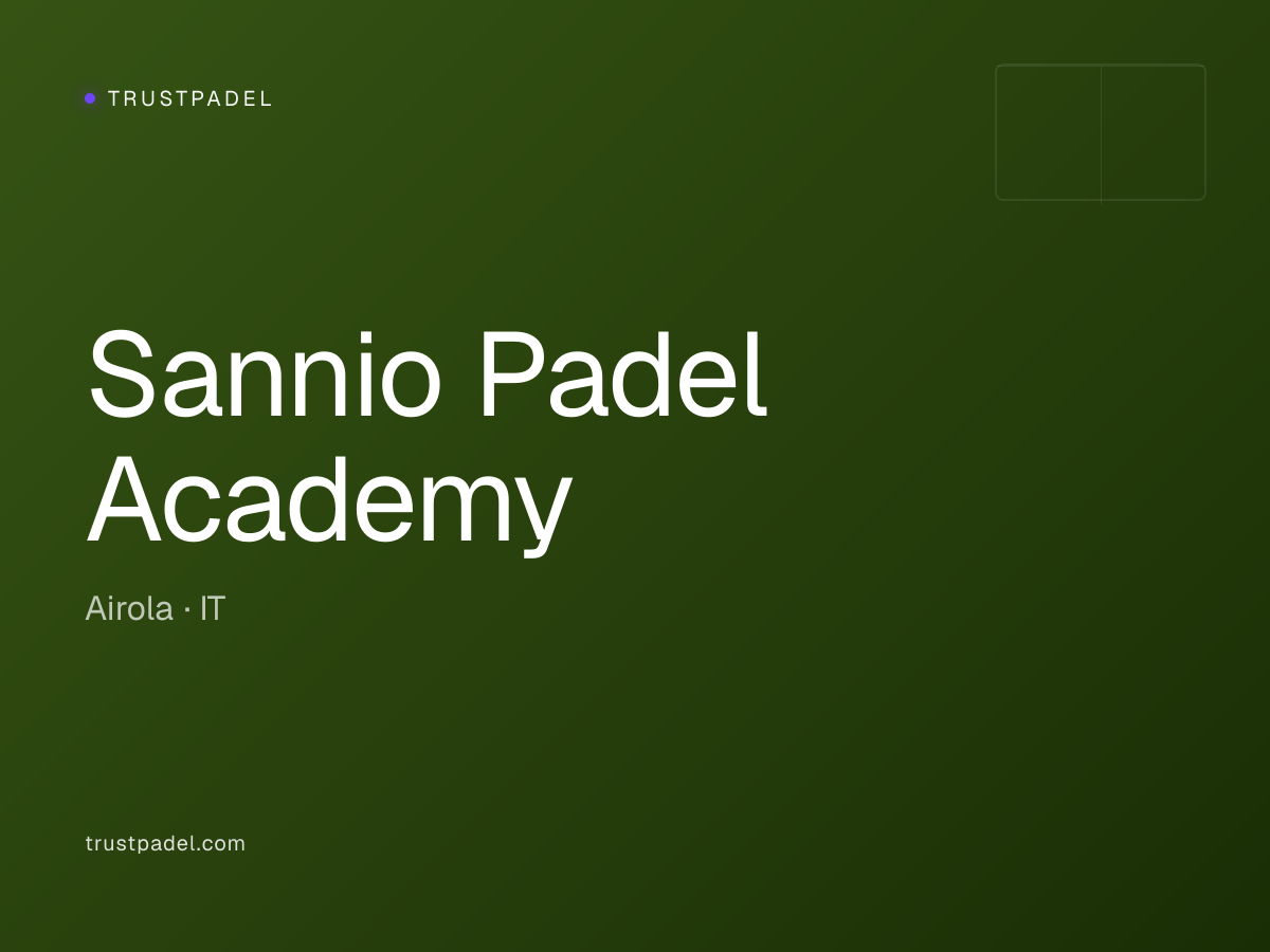 Sannio Padel Academy padel club