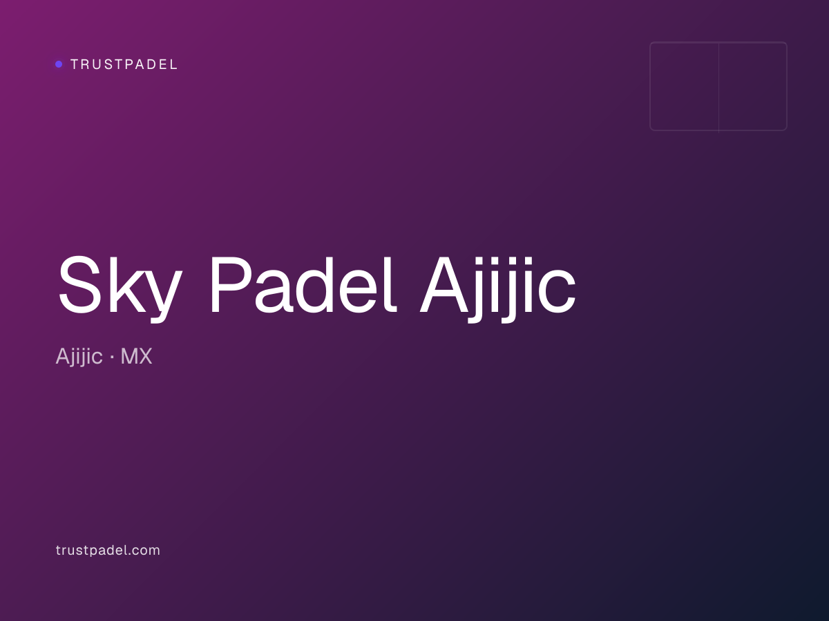 Sky Padel Ajijic padel club