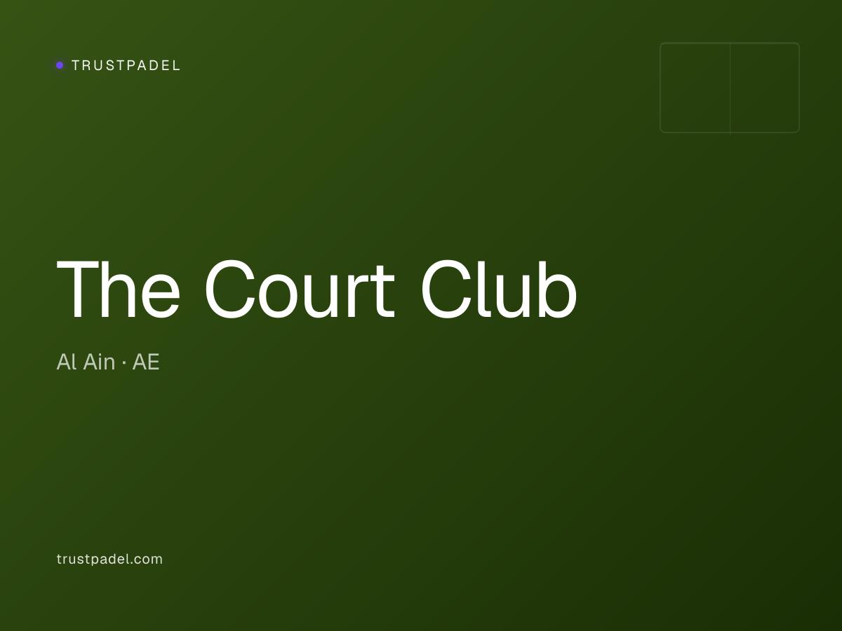 The Court Club padel club