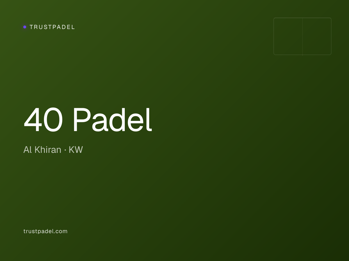 40 Padel padel club