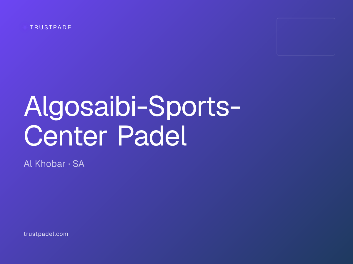 Algosaibi-Sports-Center Padel padel club