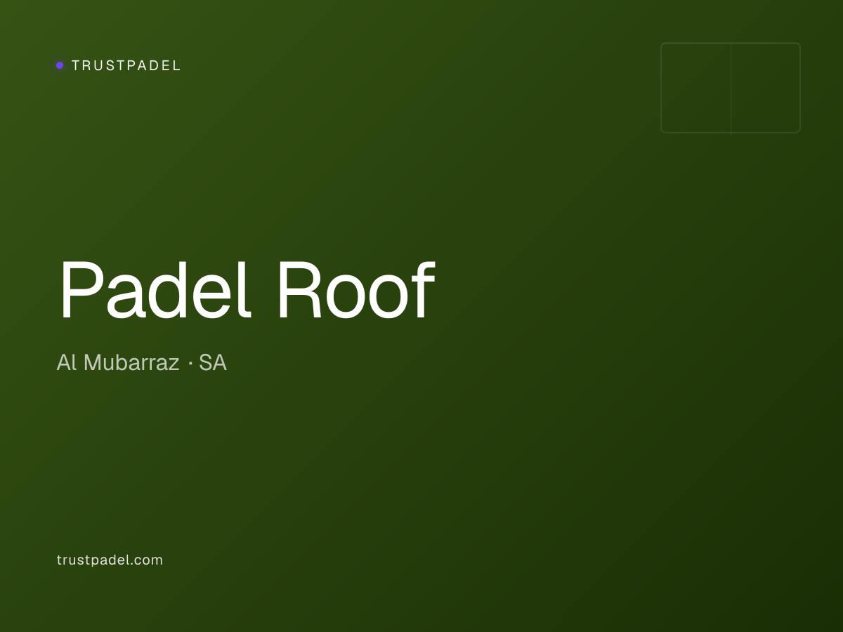 Padel Roof padel club