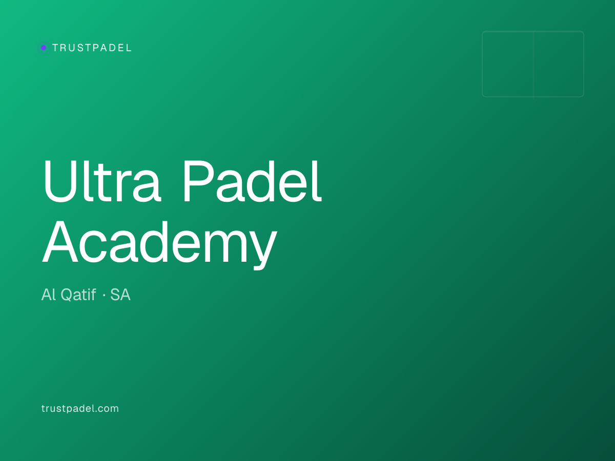 Ultra Padel Academy padel club