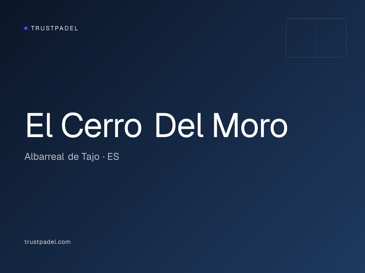 El Cerro Del Moro padel club
