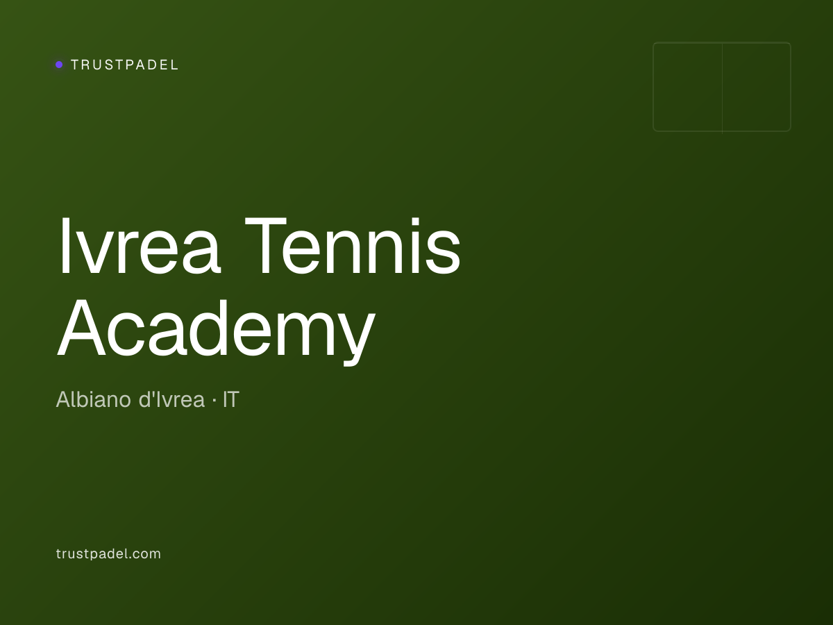 Ivrea Tennis Academy padel club