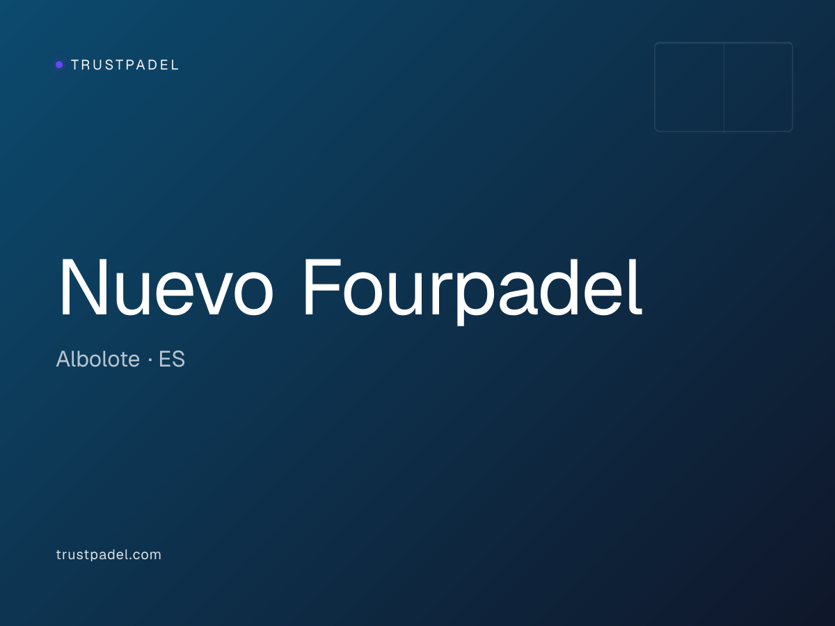 Nuevo Fourpadel padel club
