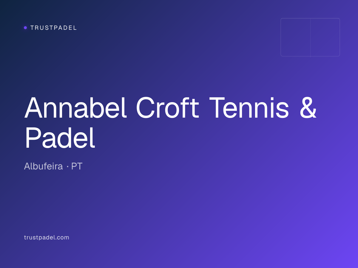 Annabel Croft Tennis & Padel padel club