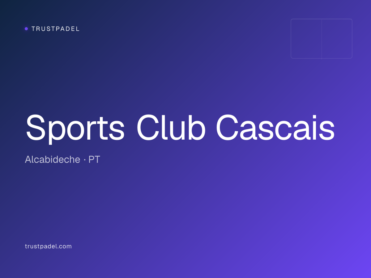 Sports Club Cascais padel club