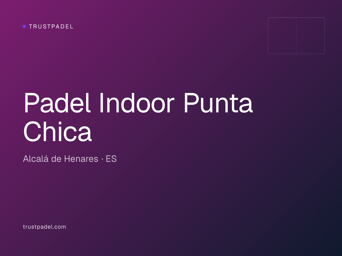 Padel Indoor Punta Chica padel club