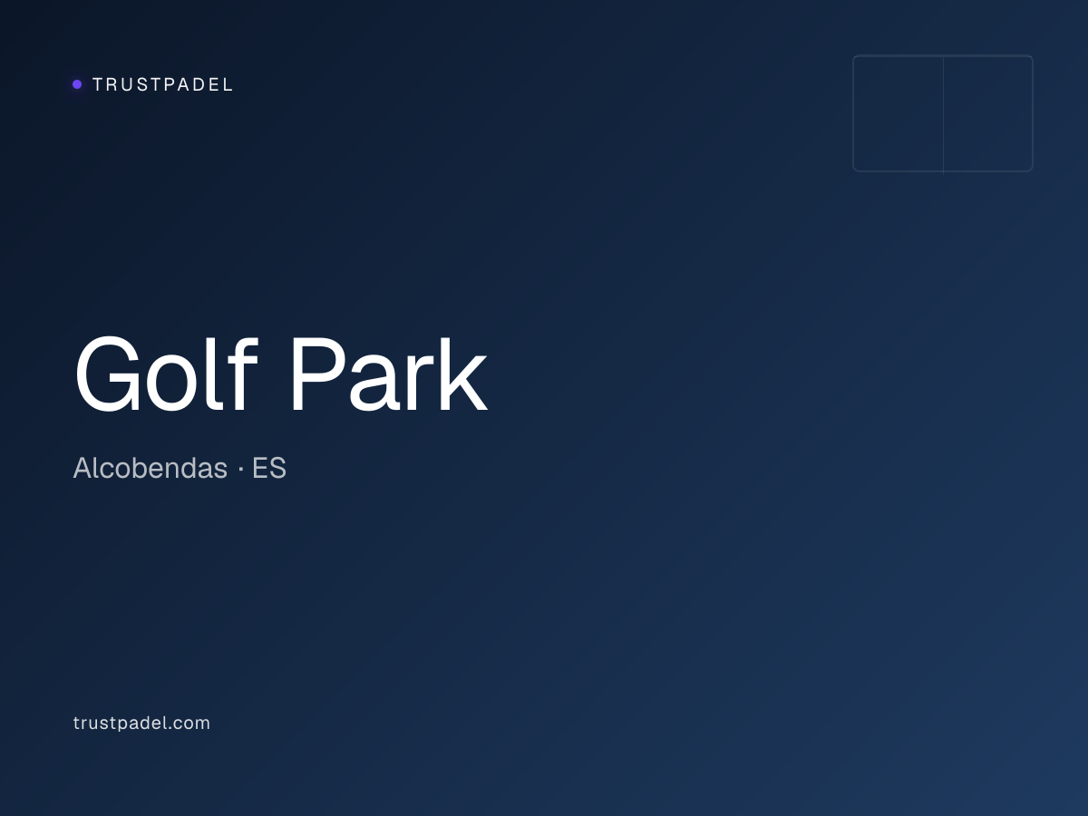 Golf Park padel club