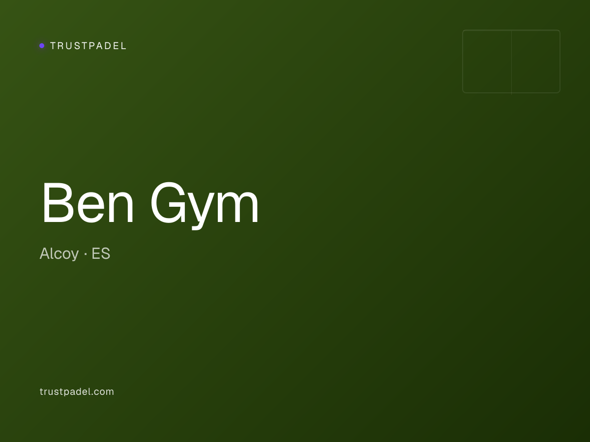Ben Gym padel club