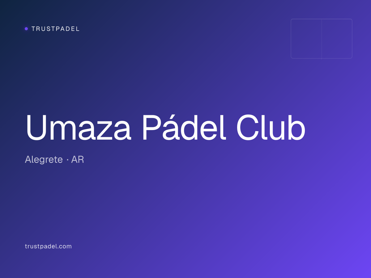 Umaza Pádel Club padel club