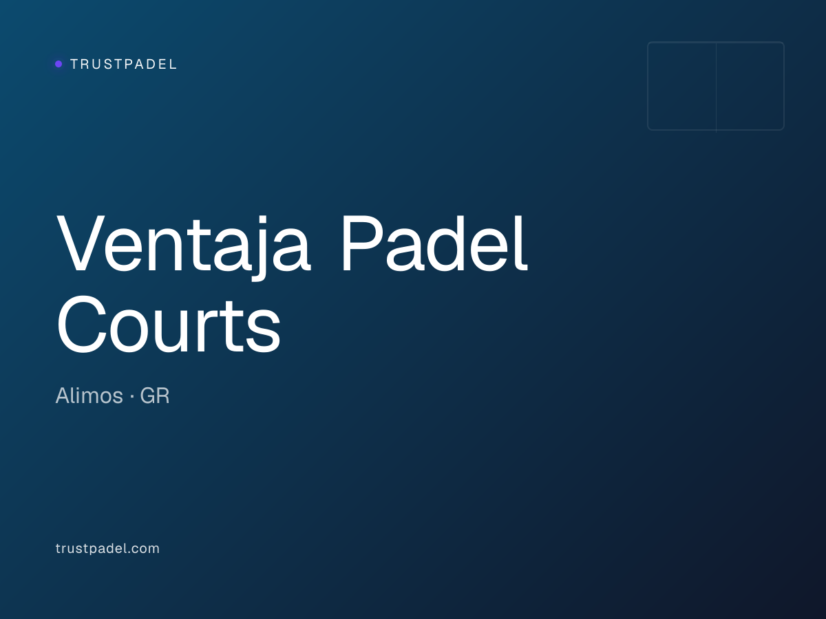 Ventaja Padel Courts padel club