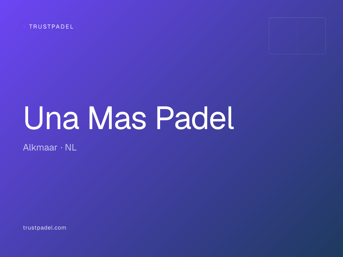 Una Mas Padel padel club
