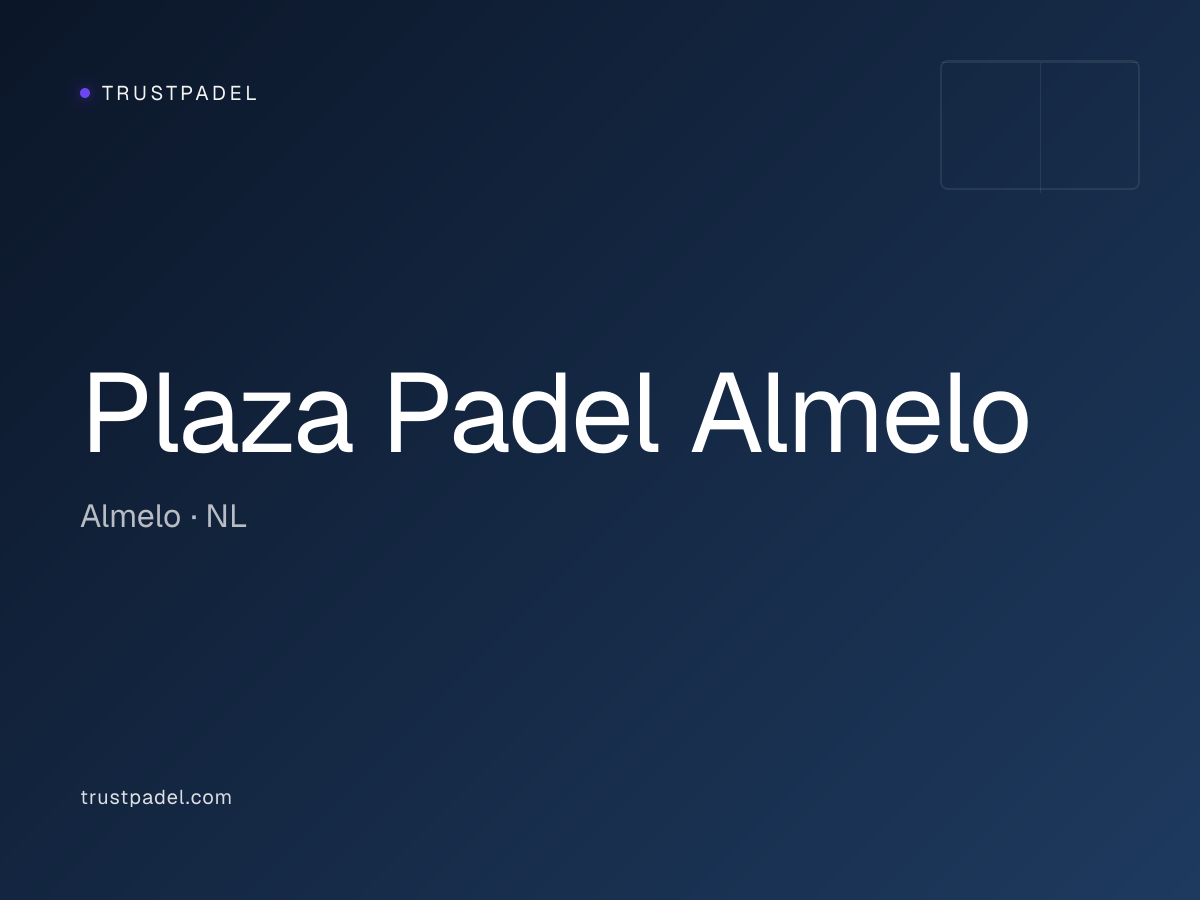 Plaza Padel Almelo padel club