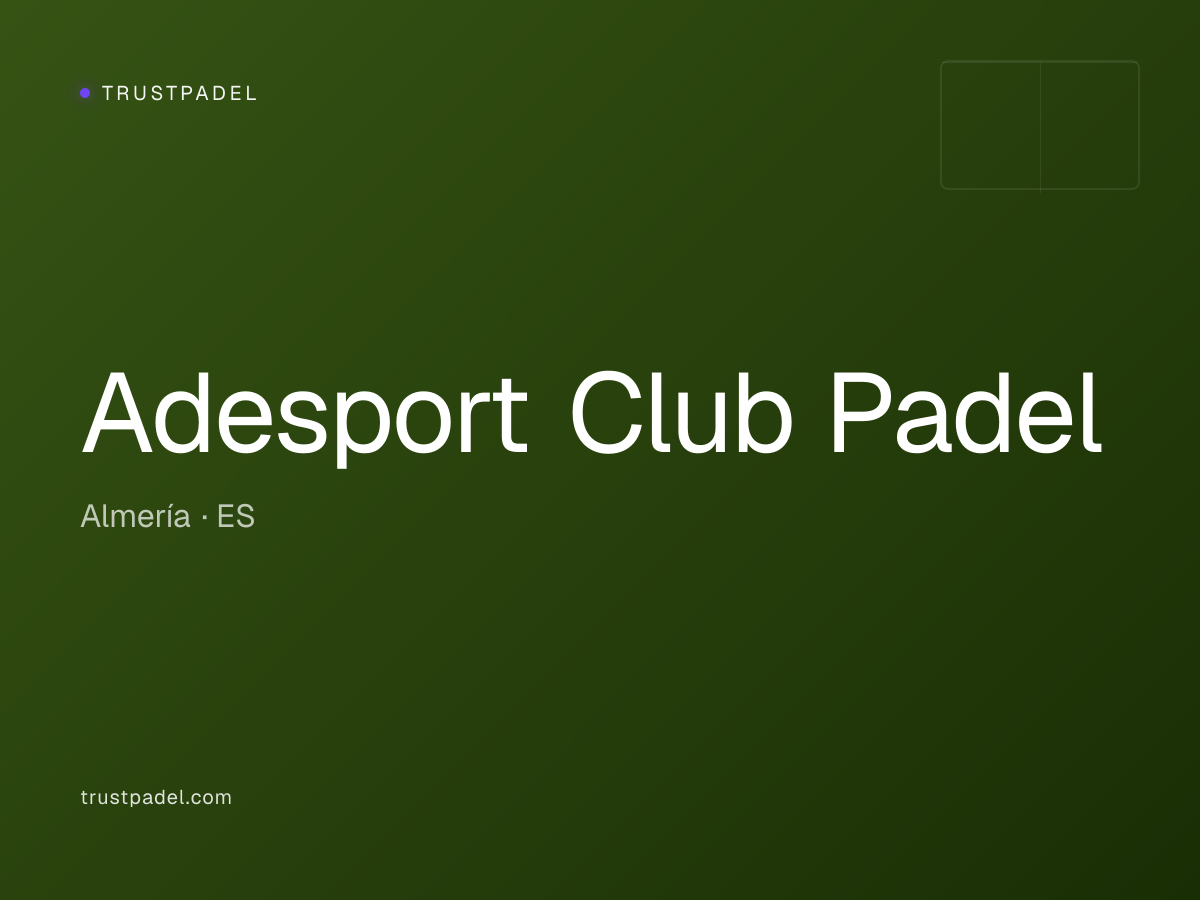 Adesport Club Padel padel club