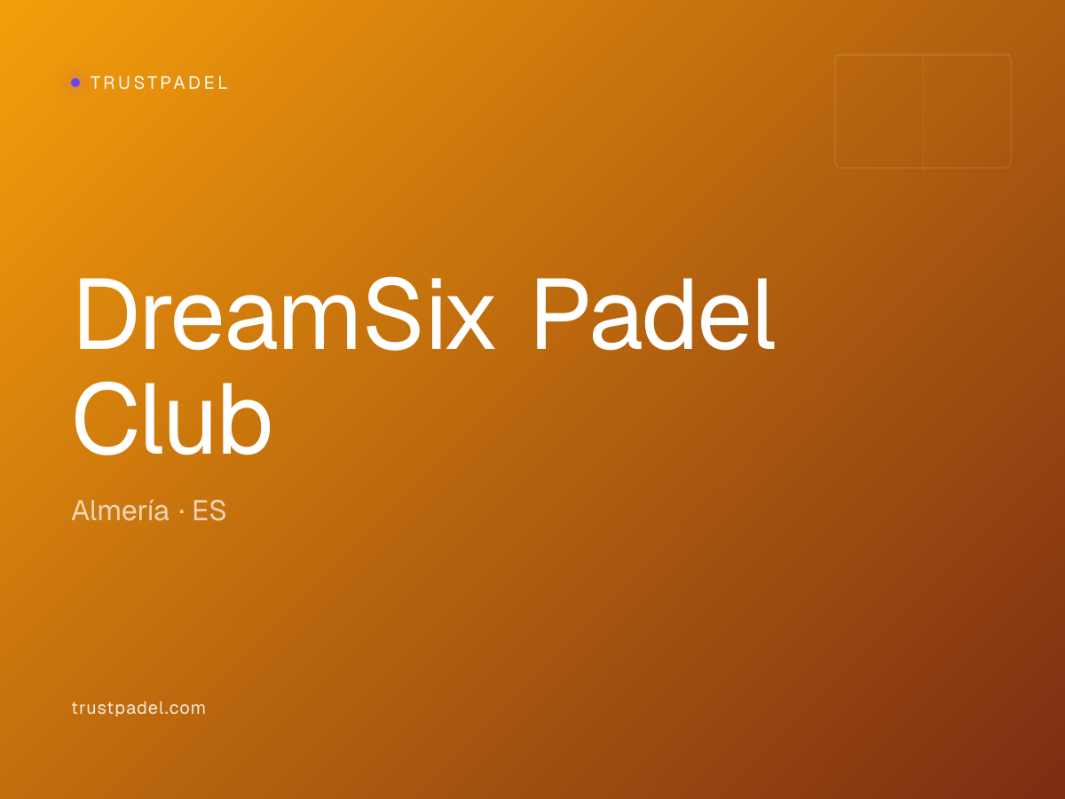 DreamSix Padel Club padel club