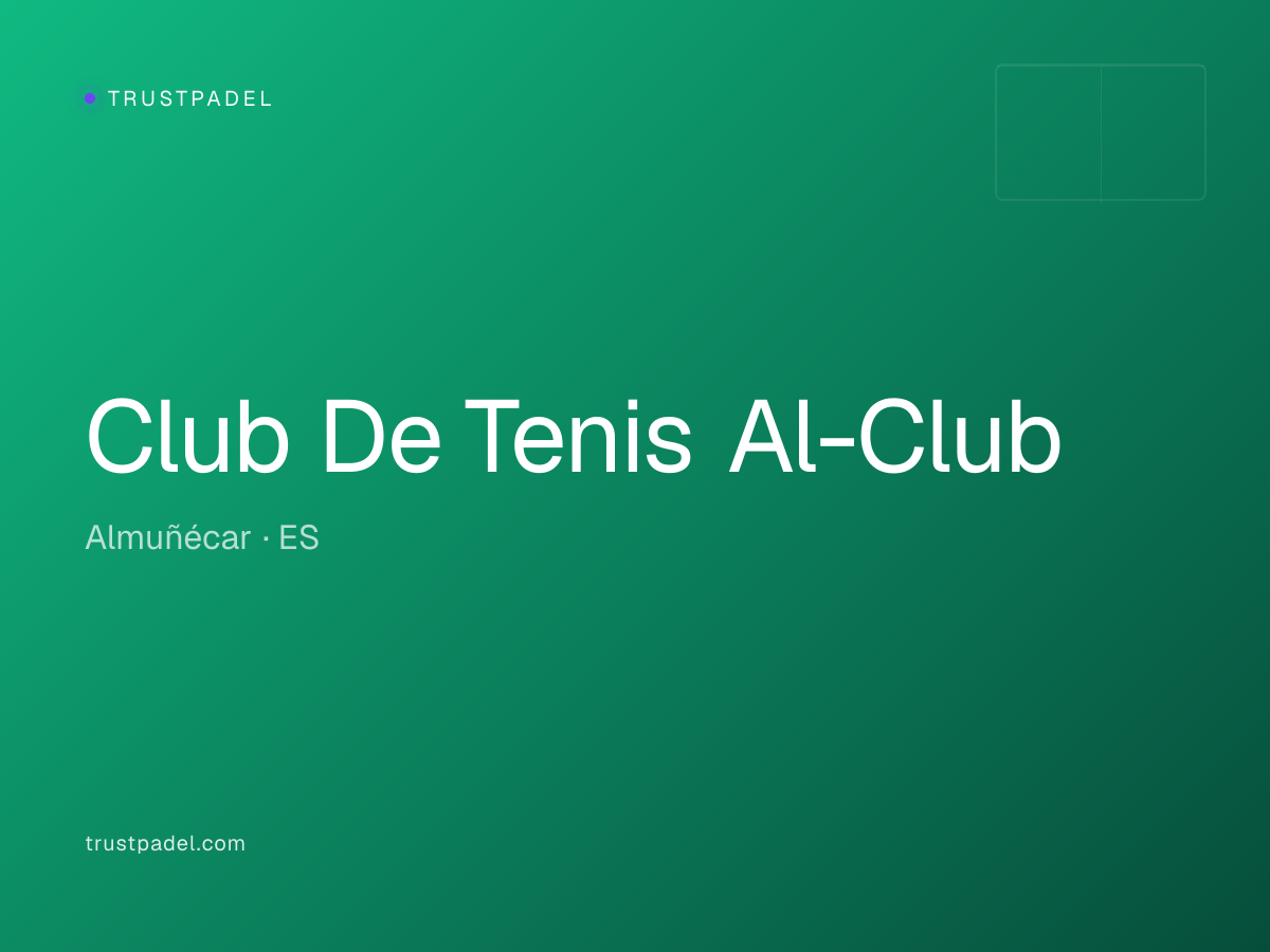 Club De Tenis Al-Club padel club