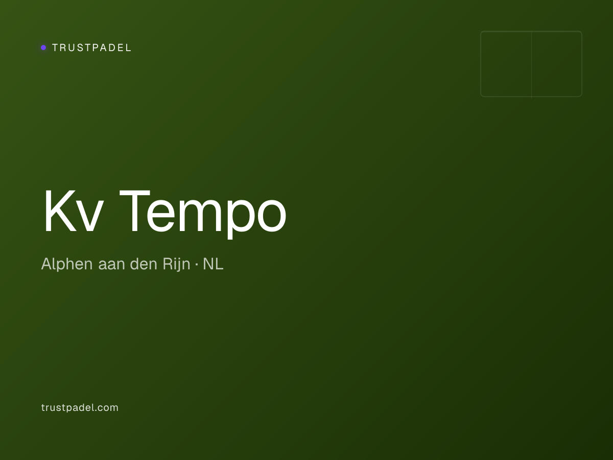Kv Tempo padel club