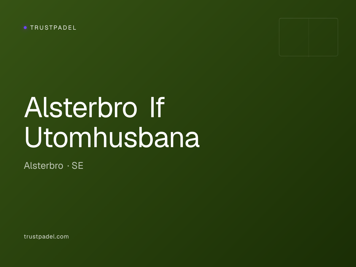 Alsterbro If Utomhusbana padel club