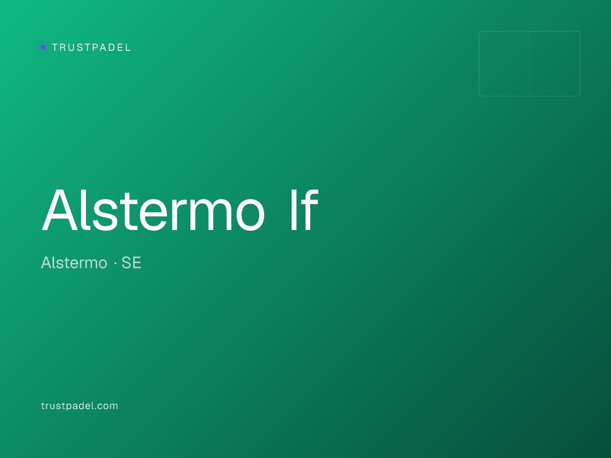 Alstermo If padel club