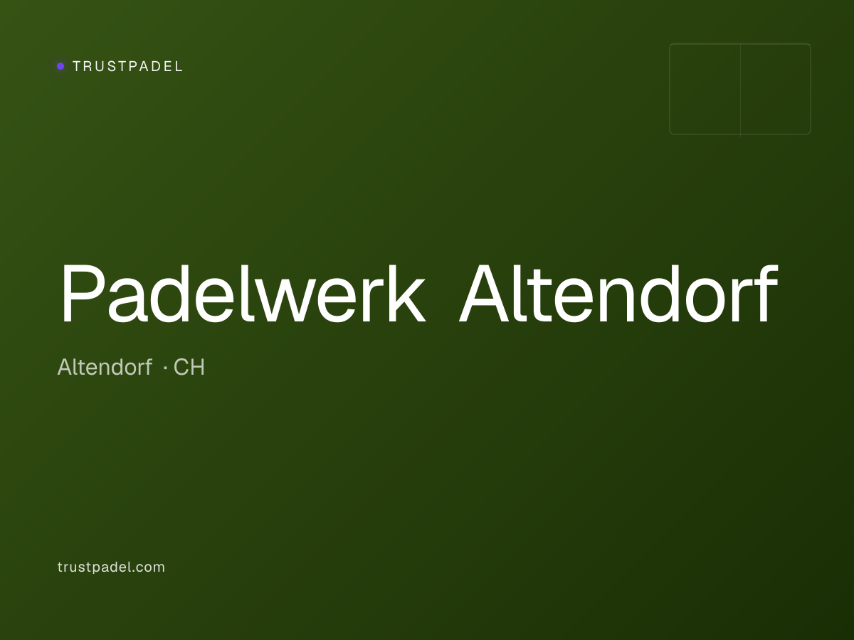 Padelwerk Altendorf padel club