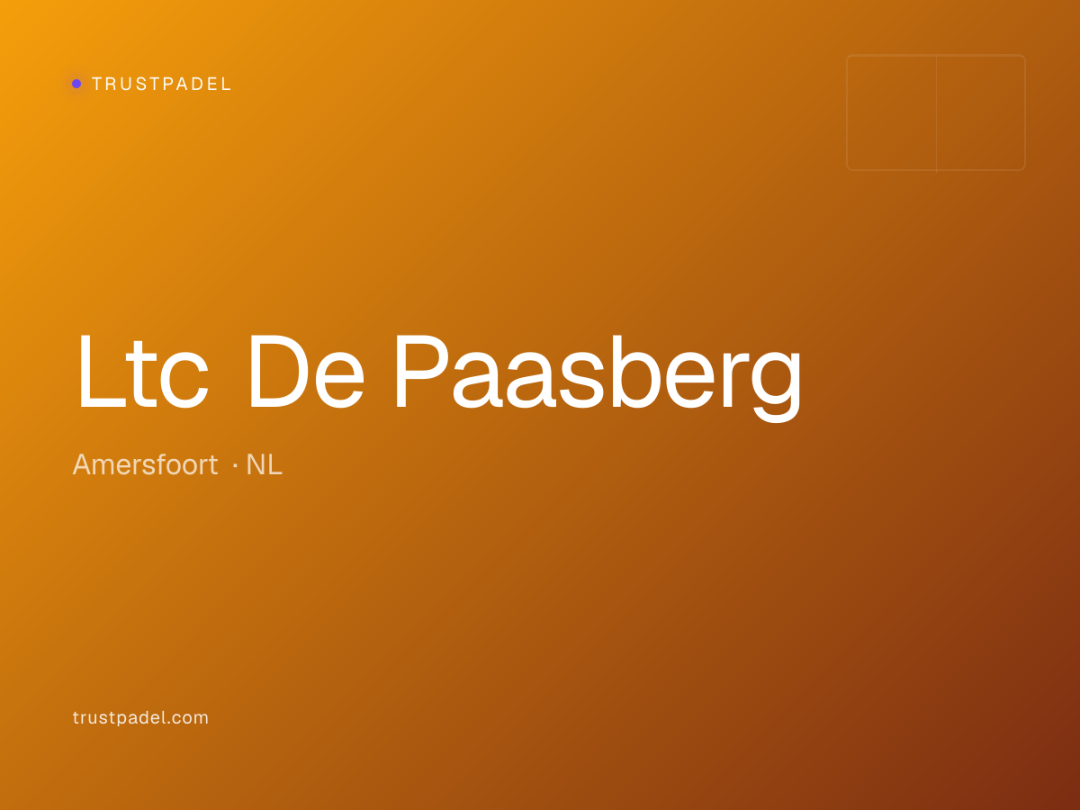 Ltc De Paasberg padel club