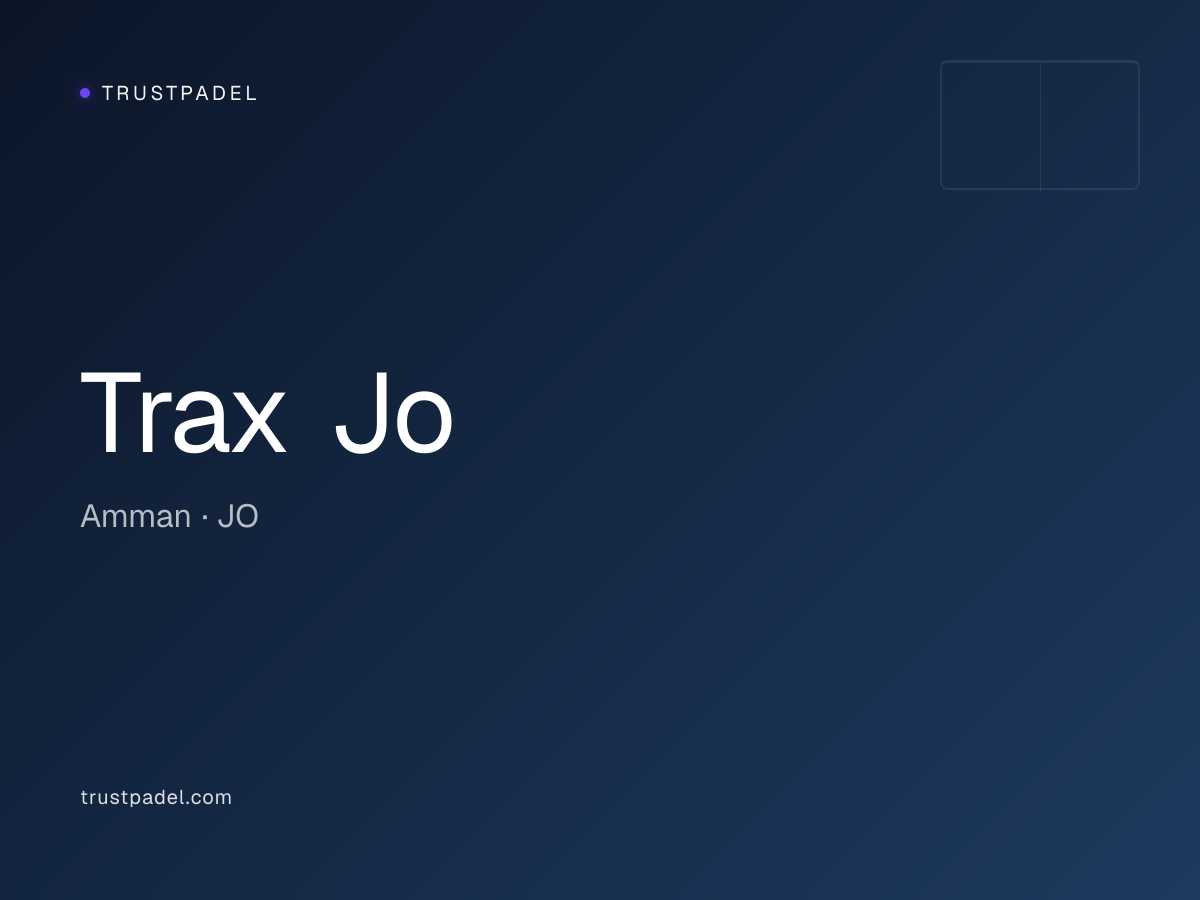 Trax Jo padel club