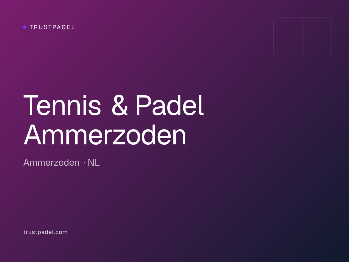 Tennis & Padel Ammerzoden padel club