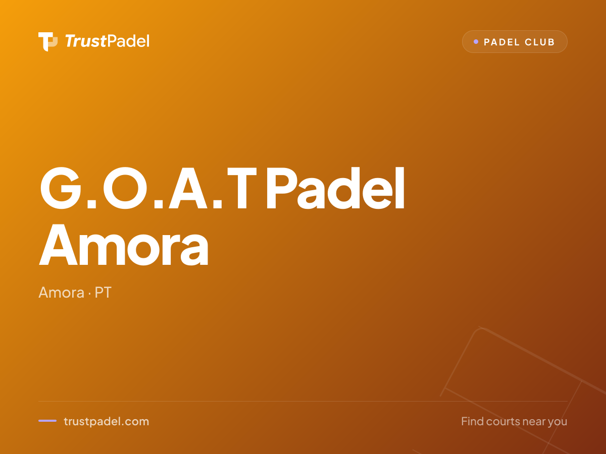G.O.A.T Padel Amora padel club